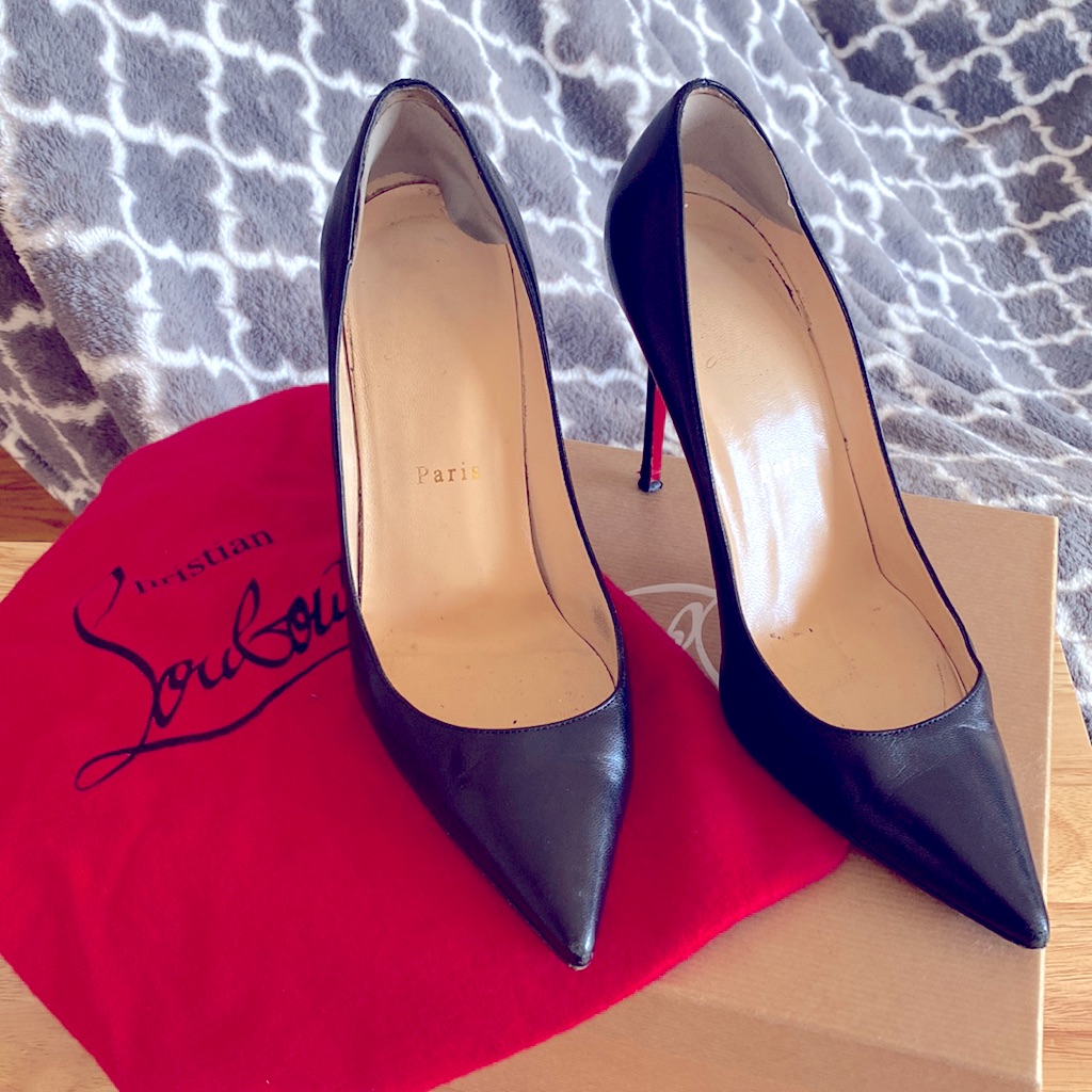 Authentic Christian Louboutin Kate Pointed Toe Pump For Sale $350!!